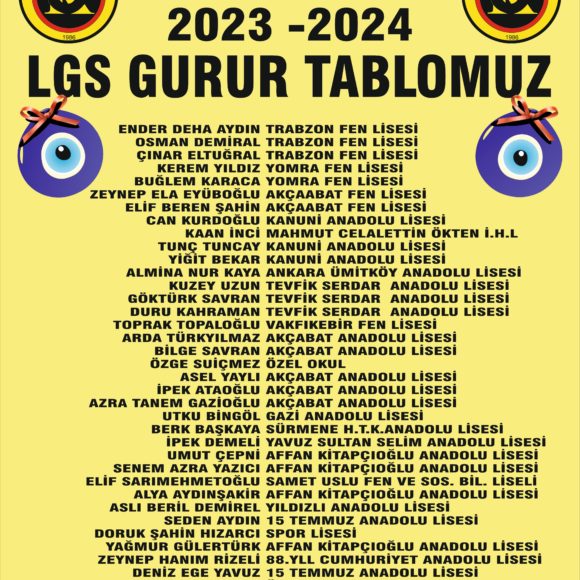 🎓2023-2024 LGS GURUR TABLOMUZ🎓